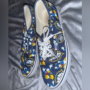 Mens Donald Duck Vans size 10.5